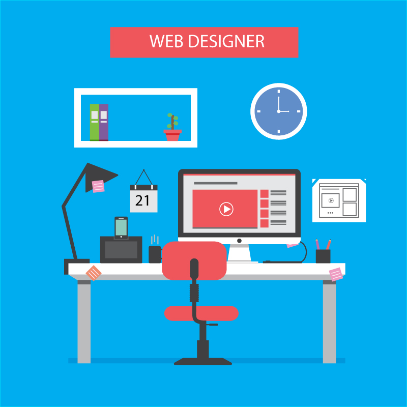 web designing like amazon